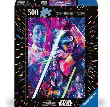 Ravensburger Ravensburger Star Wars The Hyperspace Collection: Ahsoka Large Format Puzzle 500pcs
