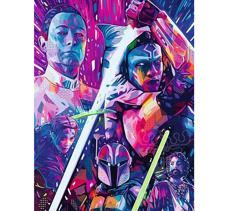 Ravensburger Star Wars The Hyperspace Collection: Ahsoka Large Format Puzzle 500pcs