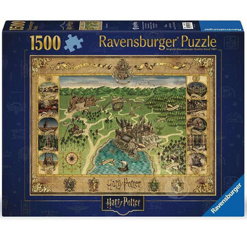 Ravensburger Ravensburger Harry Potter Hogwarts Map Puzzle 1500pcs