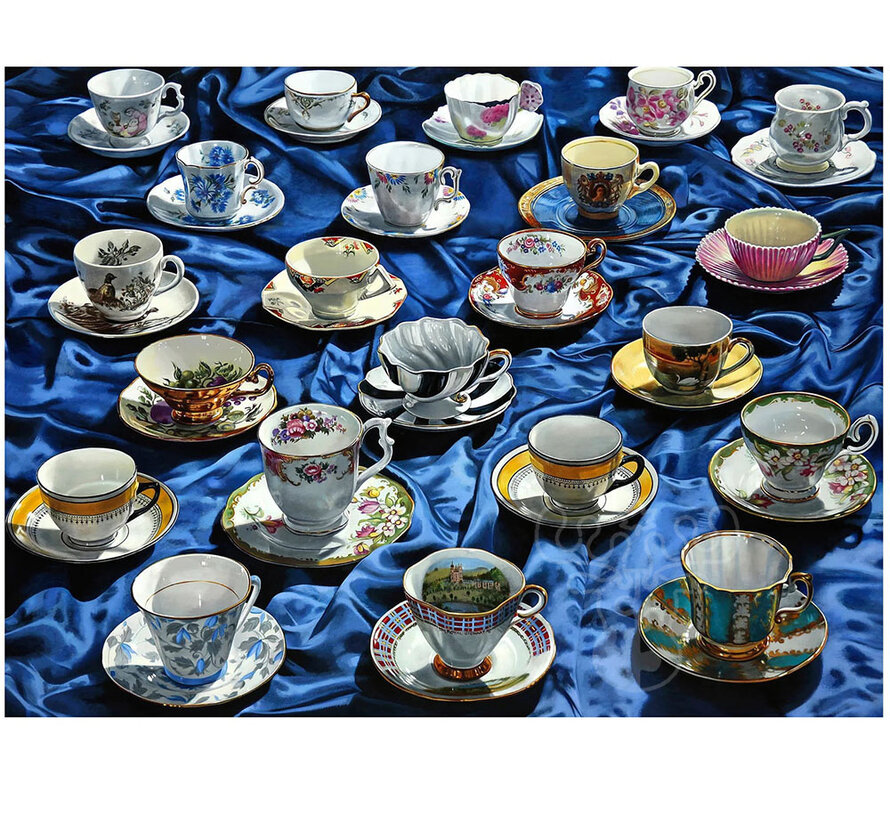 Pomegranate Wolf, Sherrie: Sea of Tea Puzzle 1000pcs