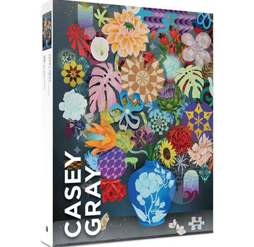 Pomegranate Pomegranate Gray, Casey: Still Life with Flowers Puzzle 1000pcs