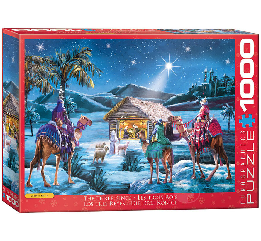 Eurographics Artist Label Macneil: The Three Kings Puzzle 1000pcs
