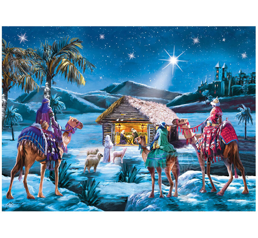 Eurographics Artist Label Macneil: The Three Kings Puzzle 1000pcs