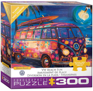 Eurographics Eurographics Stewart: VW Beach Fun XL Family Puzzle 300pcs