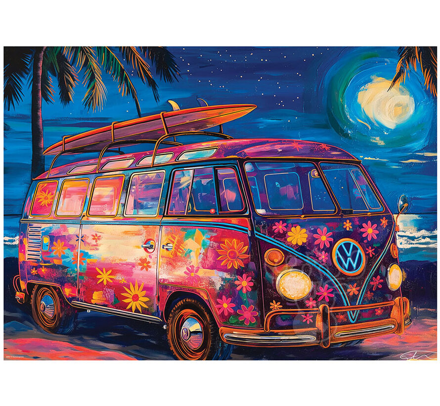 Eurographics Stewart: VW Beach Fun XL Family Puzzle 300pcs