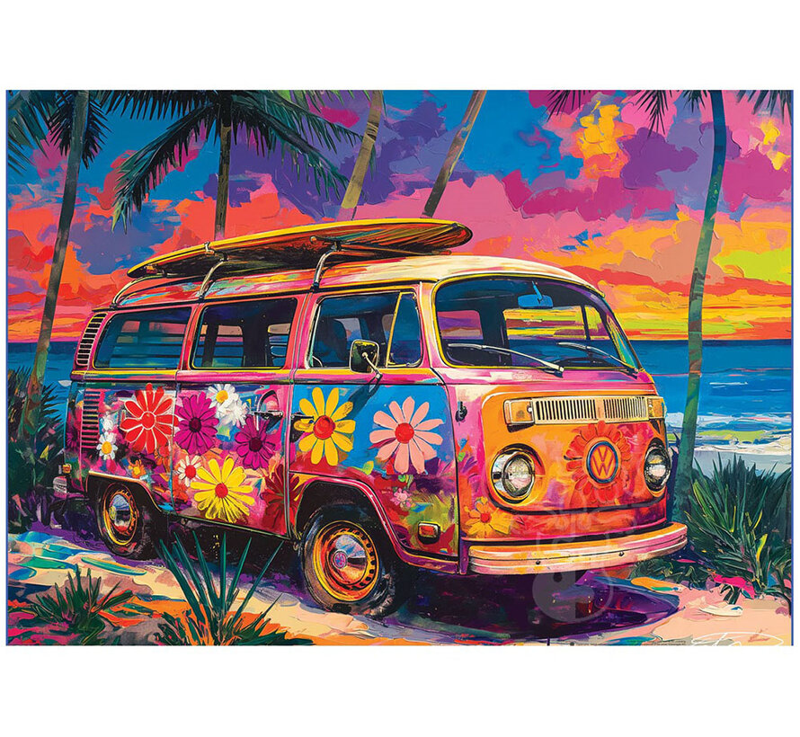 Eurographics Stewart: VW Bayside Large Pieces Puzzle 500pcs