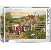 Eurographics Eurographics Ford Farmer’s Ford Tractor Puzzle 1000pcs