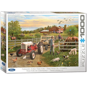 Eurographics Eurographics Automotive: Ford Farmer’s Ford Tractor Puzzle 1000pcs