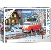 Eurographics Eurographics Automotive: VW Christmas Bus Puzzle 1000pcs