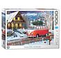 Eurographics Automotive: VW Christmas Bus Puzzle 1000pcs