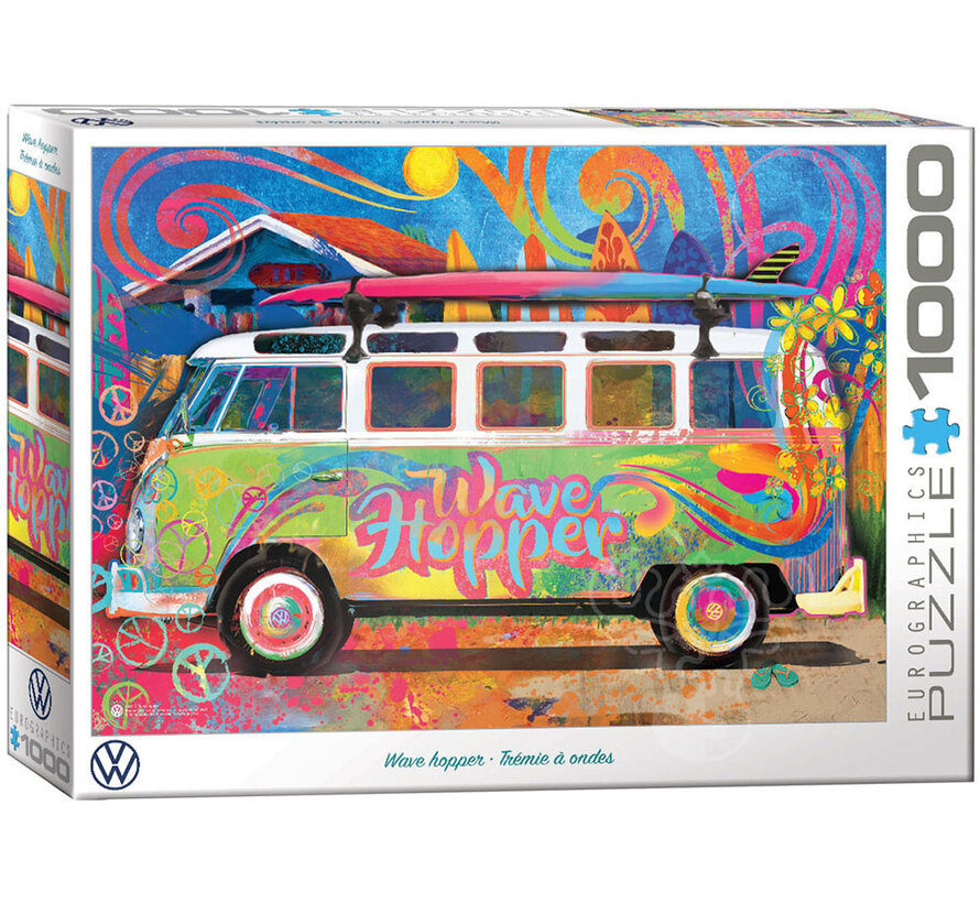 Eurographics VW Wave Hopper Puzzle 1000pcs