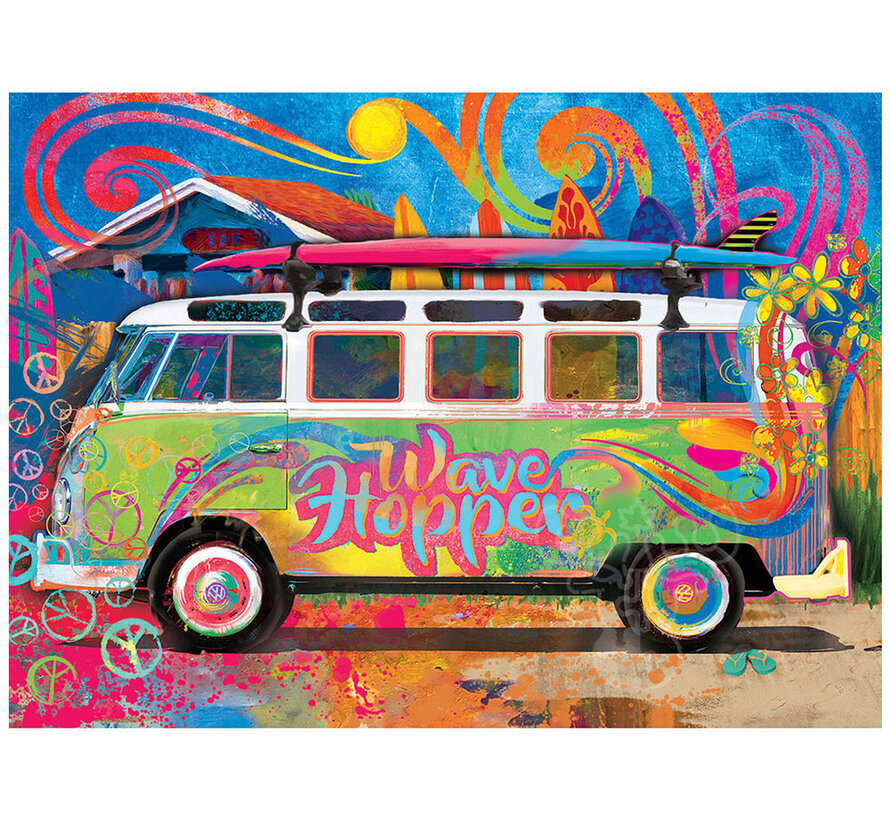 Eurographics Automotive: VW Wave Hopper Puzzle 1000pcs