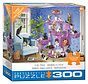 Eurographics Giordano: Cat Tree XL Family Puzzle 300pcs