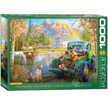 Eurographics Eurographics Artist Label Bonito: Singing Lake Puzzle 1000pcs