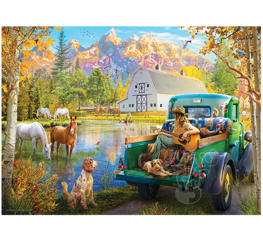 Eurographics Artist Label Bonito: Singing Lake Puzzle 1000pcs