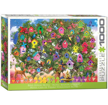 Eurographics Eurographics Bird House Hotel Puzzle 1000pcs