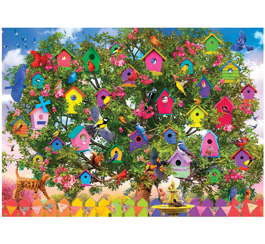Eurographics Bird House Hotel Puzzle 1000pcs