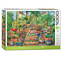 Eurographics Greenhouse Garden Puzzle 1000pcs