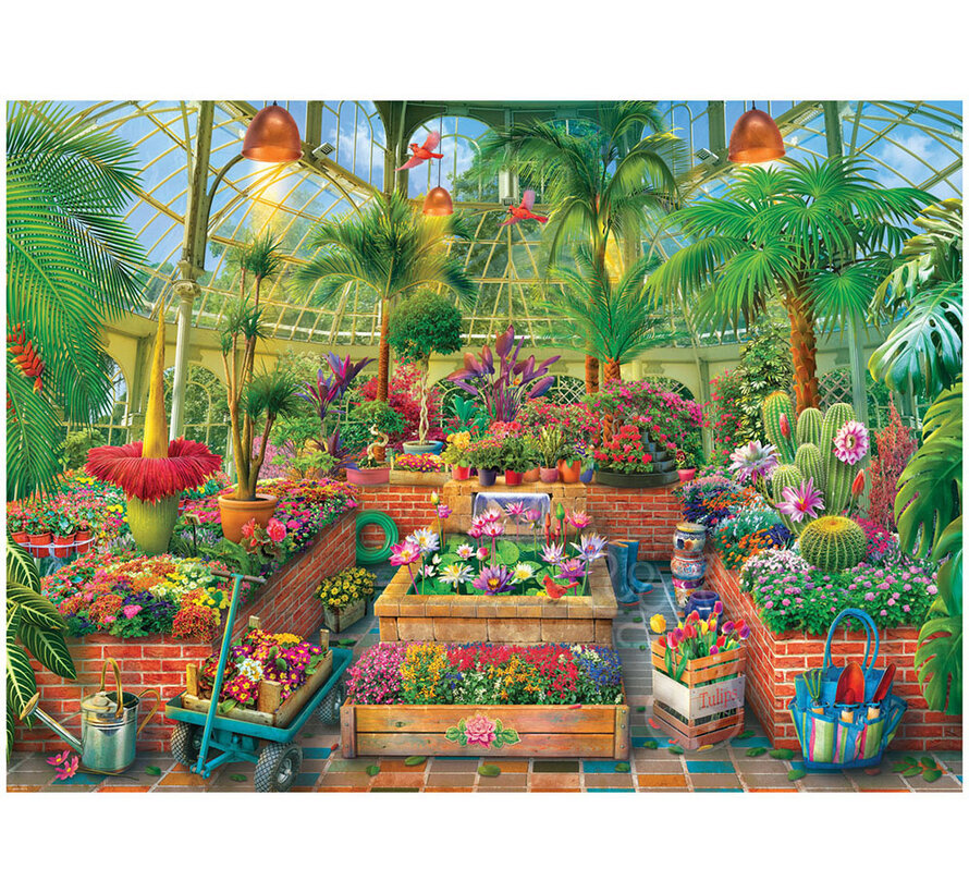 Eurographics Greenhouse Garden Puzzle 1000pcs