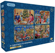 Gibsons Gibsons A Christmas to Remember Puzzle 4 x 500pcs
