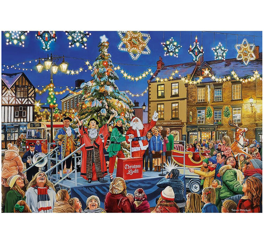 Gibsons A Christmas to Remember Puzzle 4 x 500pcs