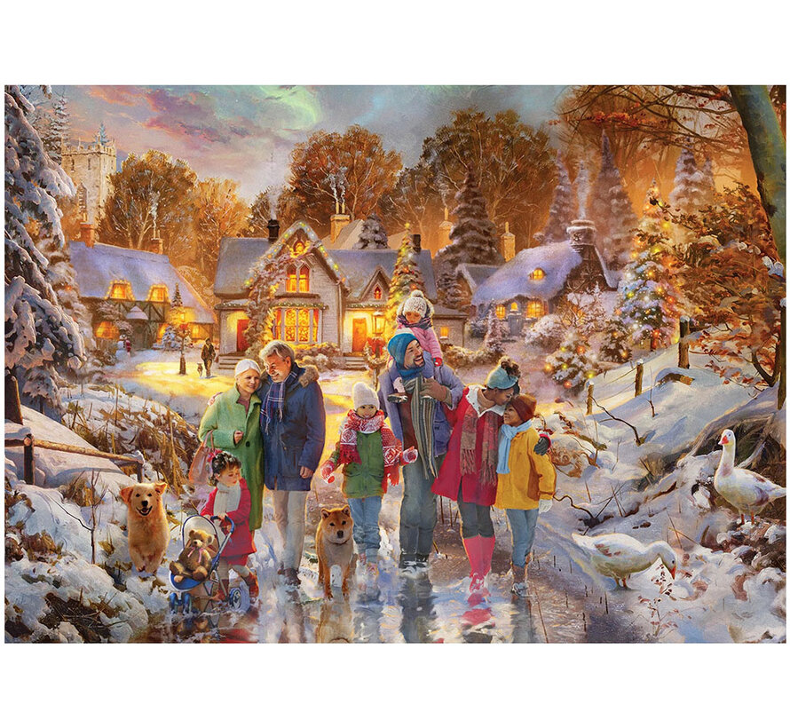 Gibsons Boxing Day Stroll Puzzle 500pcs