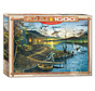 Eurographics Autumn Retreat Puzzle 1000pcs RETIRED