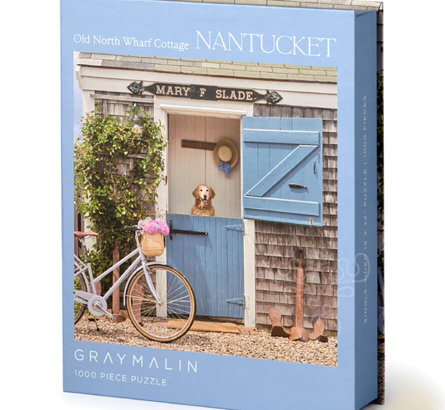 Galison Gray Malin Nantucket Puzzle 1000pcs in a Book Box