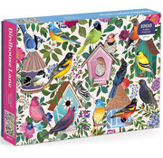 Galison Galison Birdhouse Lane Puzzle 1000pcs