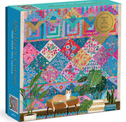 Galison Galison Victoria Ball Quilter's Corner Foil Puzzle 1000pcs