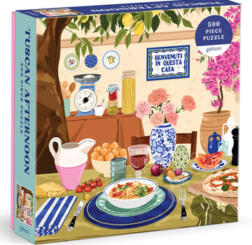 Galison Galison Tuscan Afternoon Puzzle 500pcs