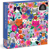Mudpuppy Mudpuppy Blooming Cats Puzzle 500pcs