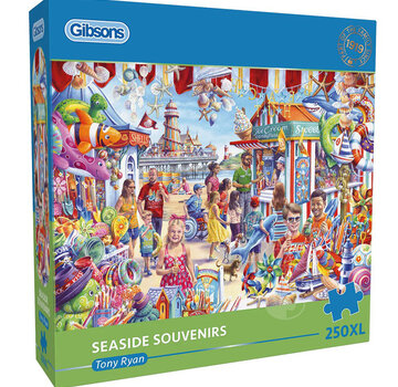 Gibsons Gibsons Seaside Souvenirs Puzzle 250pcs XL