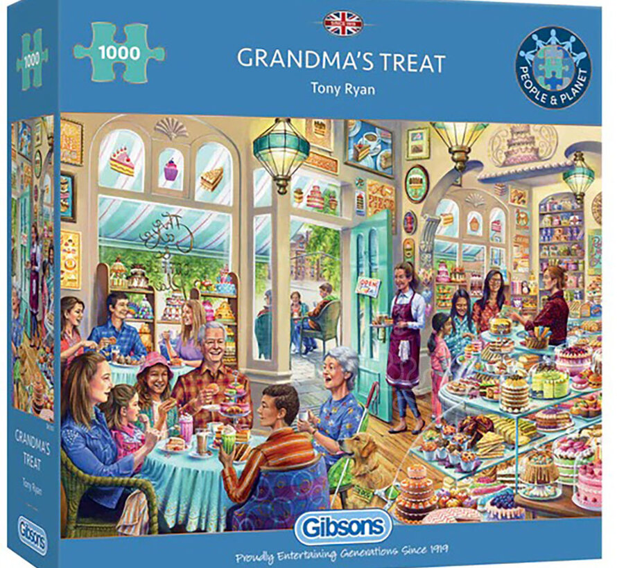 Gibsons Grandma's Treat Puzzle 1000pcs