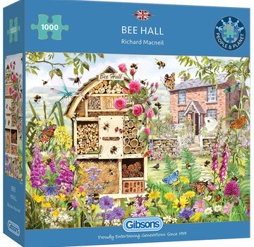 Gibsons Gibsons Bee Hall Puzzle 1000pcs
