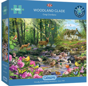 Gibsons Gibsons Woodland Glade Puzzle 1000pcs