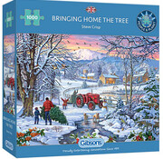 Gibsons Gibsons Bringing Home the Tree Puzzle 1000pcs