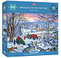 Gibsons Bringing Home the Tree Puzzle 1000pcs