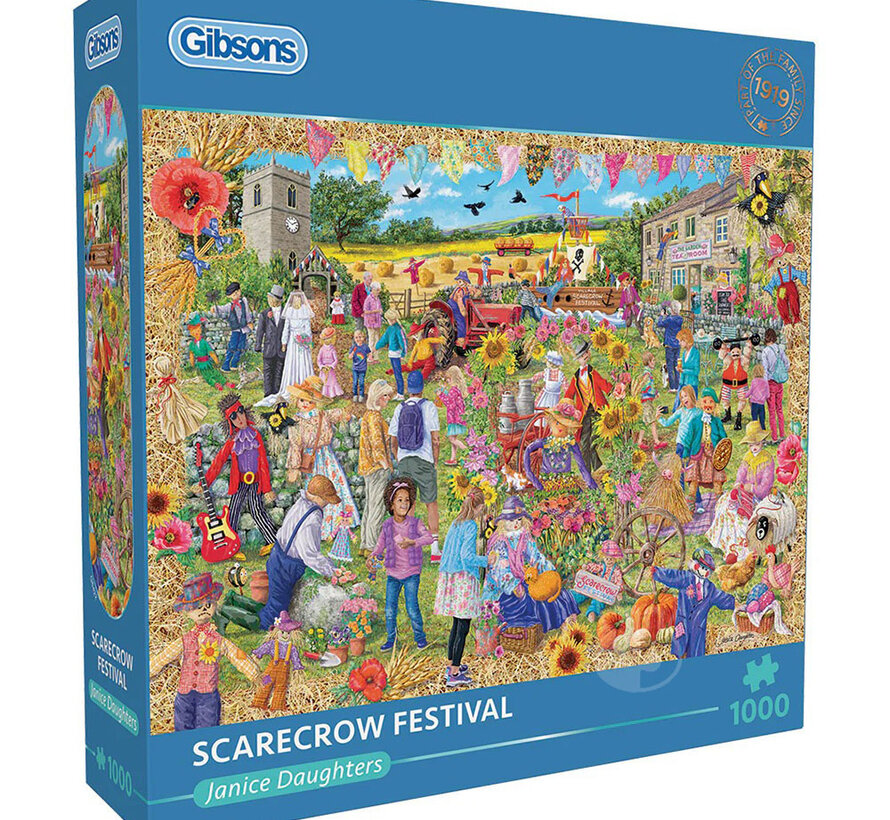 Gibsons Scarecrow Festival Puzzle 1000pcs