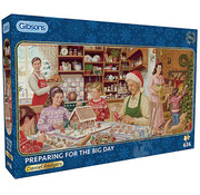 Gibsons Gibsons Preparing for the Big Day Puzzle 636pcs