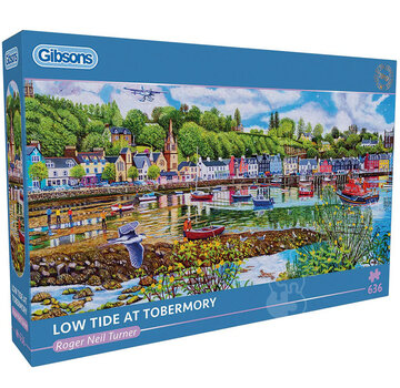 Gibsons Gibsons Low Tide at Tobermory Puzzle 636pcs