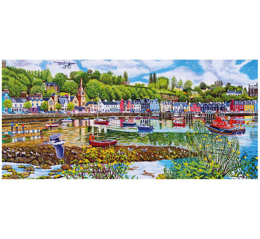 Gibsons Low Tide at Tobermory Puzzle 636pcs