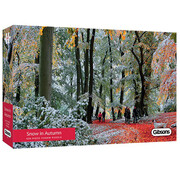 Gibsons FINAL SALE Gibsons Snow in Autumn Puzzle 636pcs RETIRED