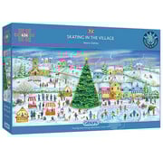 Gibsons Gibsons Skating in the Village Puzzle 636pcs