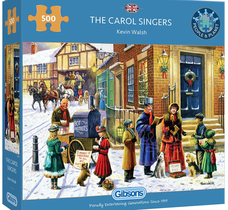 Gibsons The Carol Singers Puzzle 500pcs