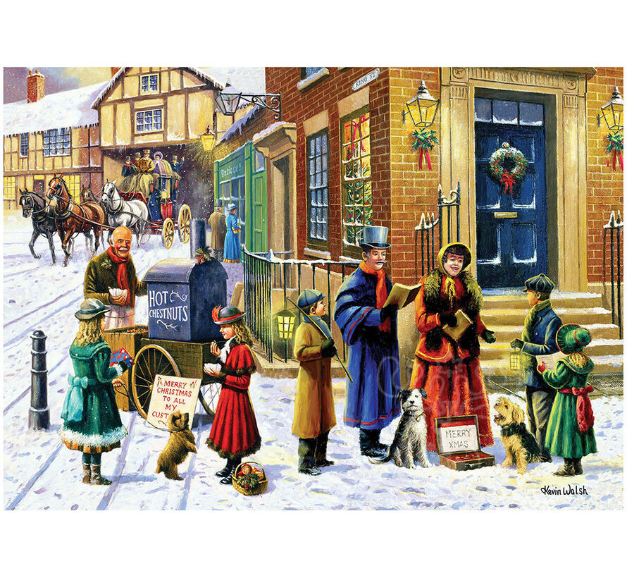 Gibsons The Carol Singers Puzzle 500pcs