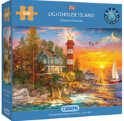 Gibsons Gibsons Lighthouse Island Puzzle 500pcs