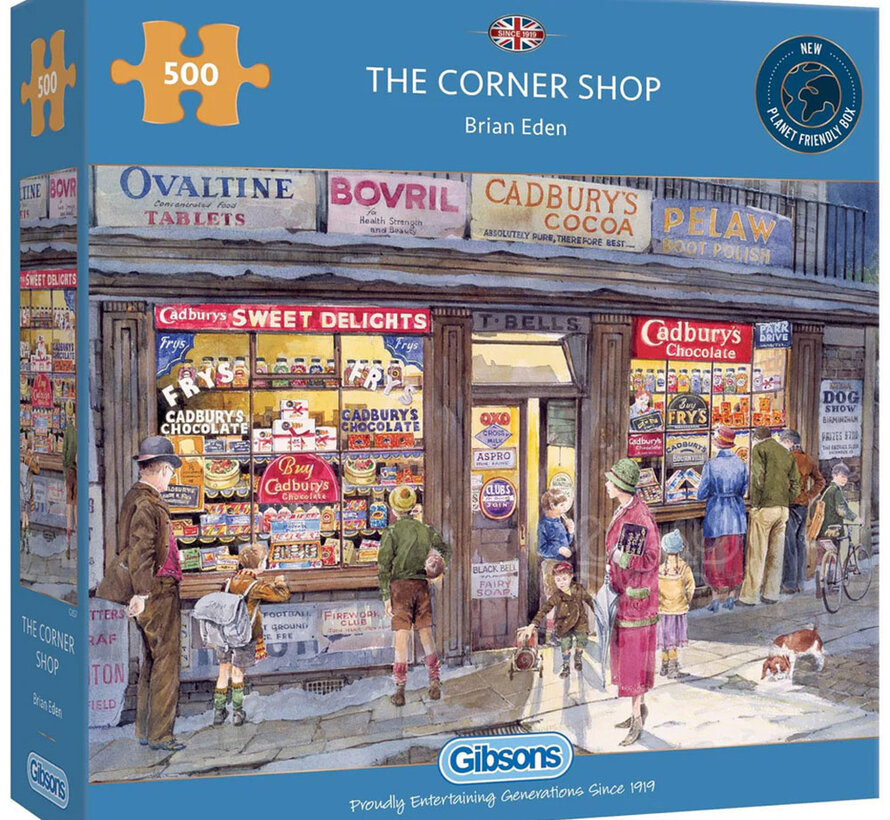 Gibsons The Corner Shop Puzzle 500pcs