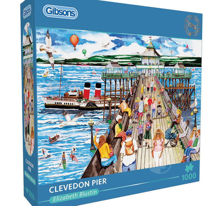 Gibsons Clevedon Pier Puzzle 1000pcs