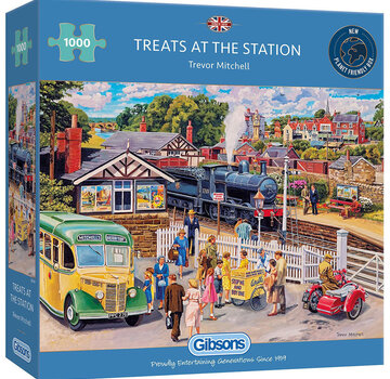 Gibsons Gibsons Treats at the Station Puzzle 1000pcs